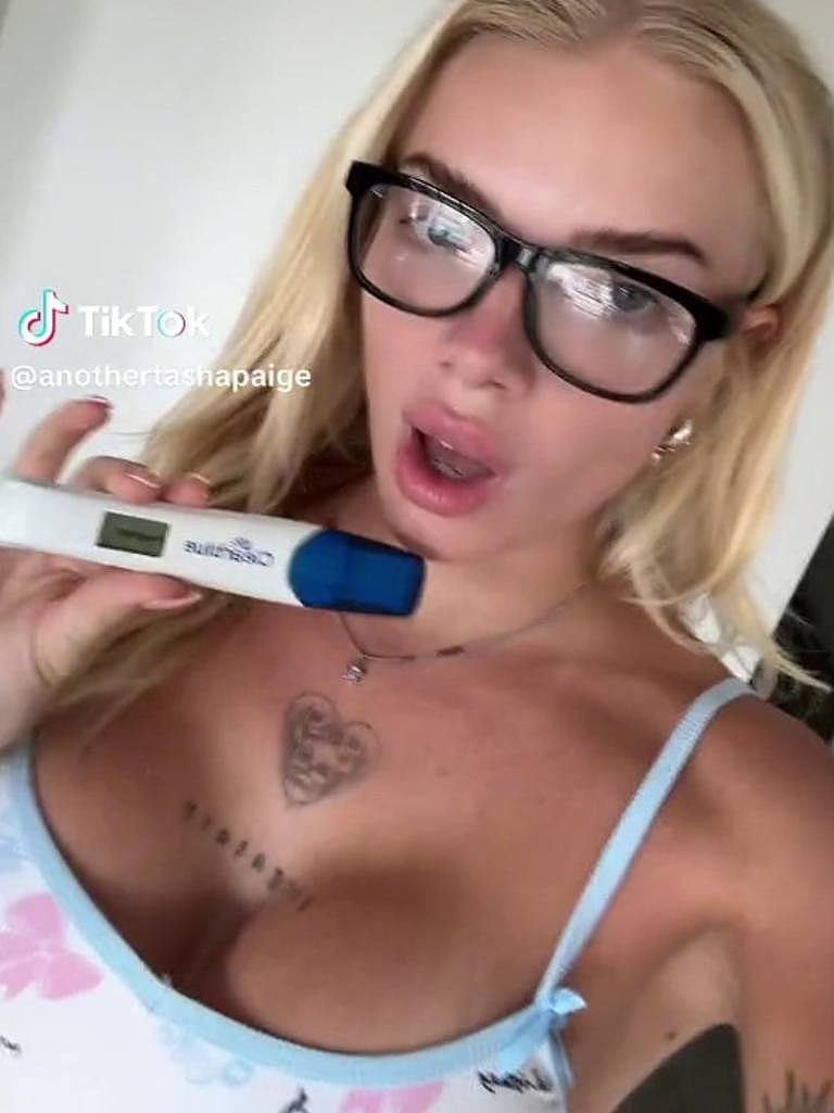 Gold Coast social media star Tasha Paige has announced she’s pregnant. Picture: @anothertashapaige
