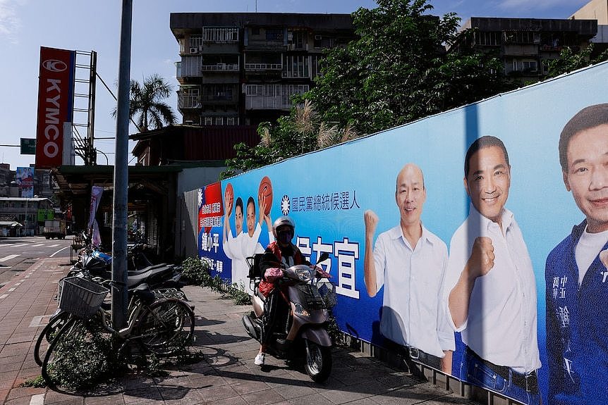 台湾总统大选1月13日即将举行，目前局势如火如荼。