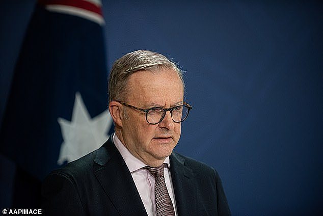 The demand for housing continues outpace supply putting more pressure of the price of dwelling as the government continues to face the  pressure of delivering cost of living relief more millions of Australians (pictured Prime Minister Anthony Albanese)