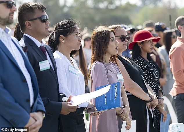 Over a dozen Perth council's have decided to move citizenship ceremonies (pictured) from January 26 and in turn have downgraded or outright cancelled celebrations on the day