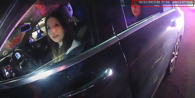 中国女留学生奔驰醉驾，被捕视频曝光！不料因人美声甜火了…（组图） - 2