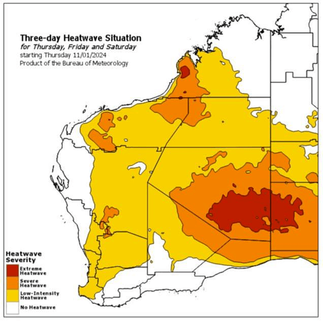 西澳发布热浪警告，部分地区气温高达46 ℃，附珀斯天气预报（组图） - 3