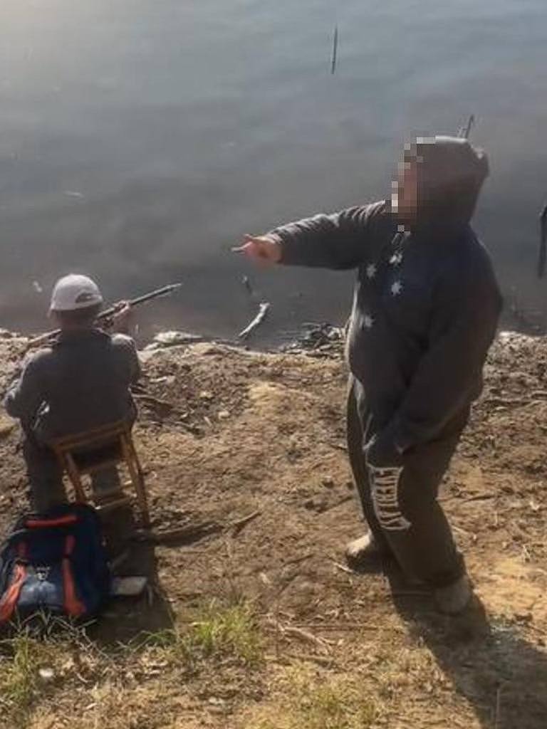 He claims they are not allowed to fish there because they are “Chinese”.