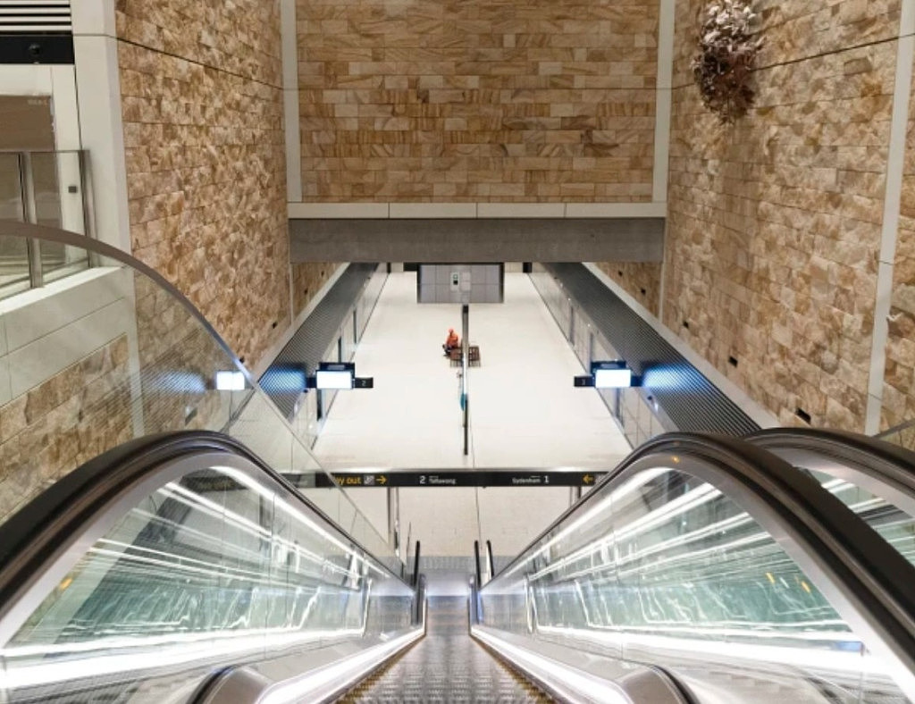 悉尼“最美地铁站”揭开面纱！装修超“土”豪，地砖全进口（组图） - 7