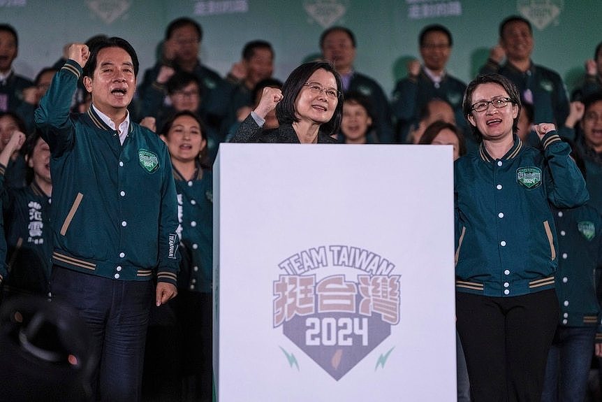 在刚刚举行的台湾大选中，民进党连续第三度连任，创造了历史。