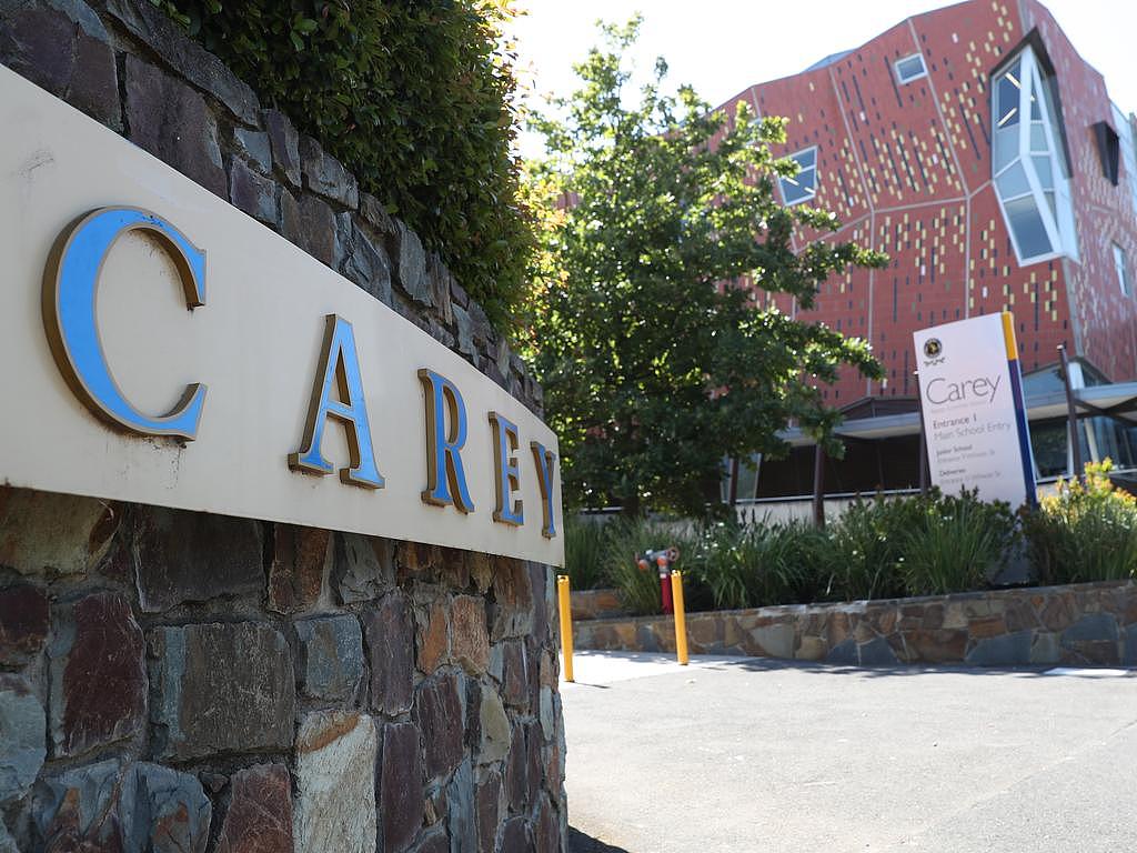 Carey Baptist Grammar in Kew was among some of the most popular schools in the region.