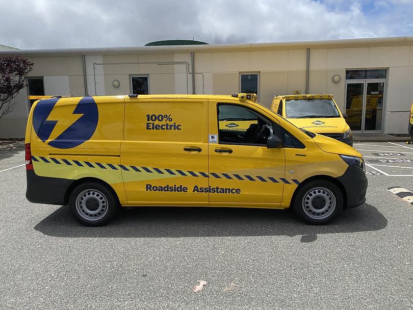 RAC’s first-ever electric roadside assistance van has arrived on Perth streets. 