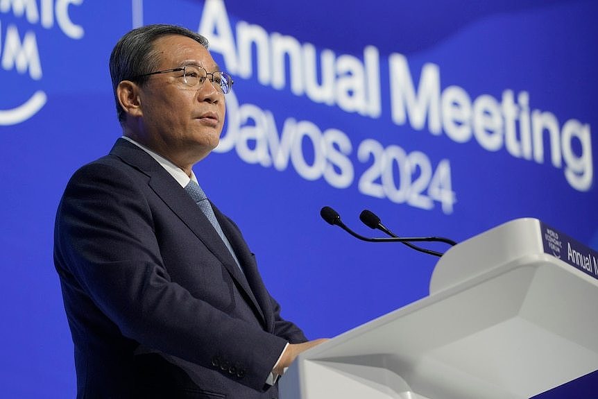 中国总理李强率领的大型代表团参加达沃斯世界经济论坛，这是2017年以来级别最高的一次。