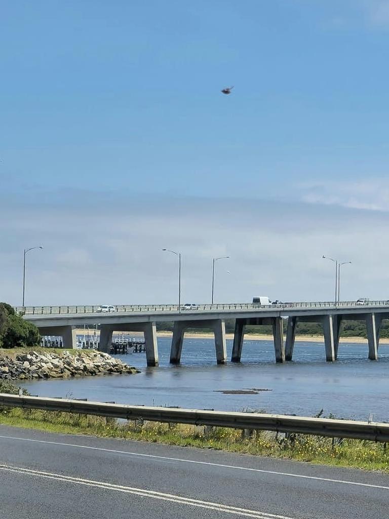 The San Remo to Phillip Island bridge where the photo was taken.