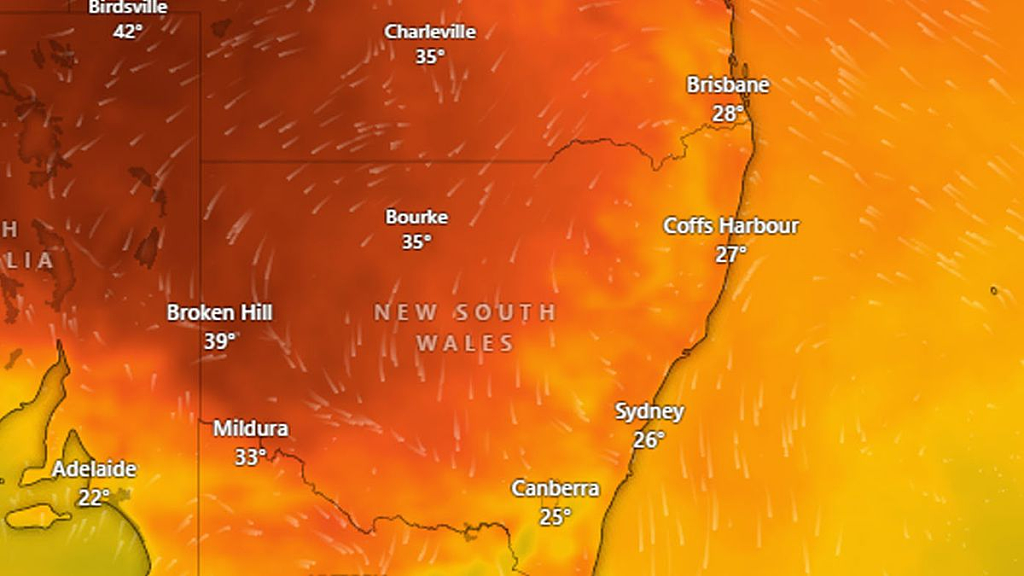 热浪来袭！澳洲多地发布警告，悉尼气温料达36度（图） - 2