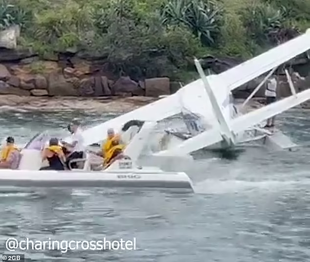 悉尼港突发坠机事故！所幸无人受伤（视频/组图） - 2