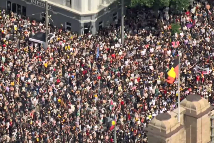 悉尼墨尔本爆发“入侵日”大游行，抗议者要求废除“澳洲日”（视频/组图） - 3