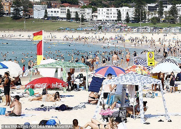 This year's Australia Day on Bondi Beach looks world's away from what it did in previous years