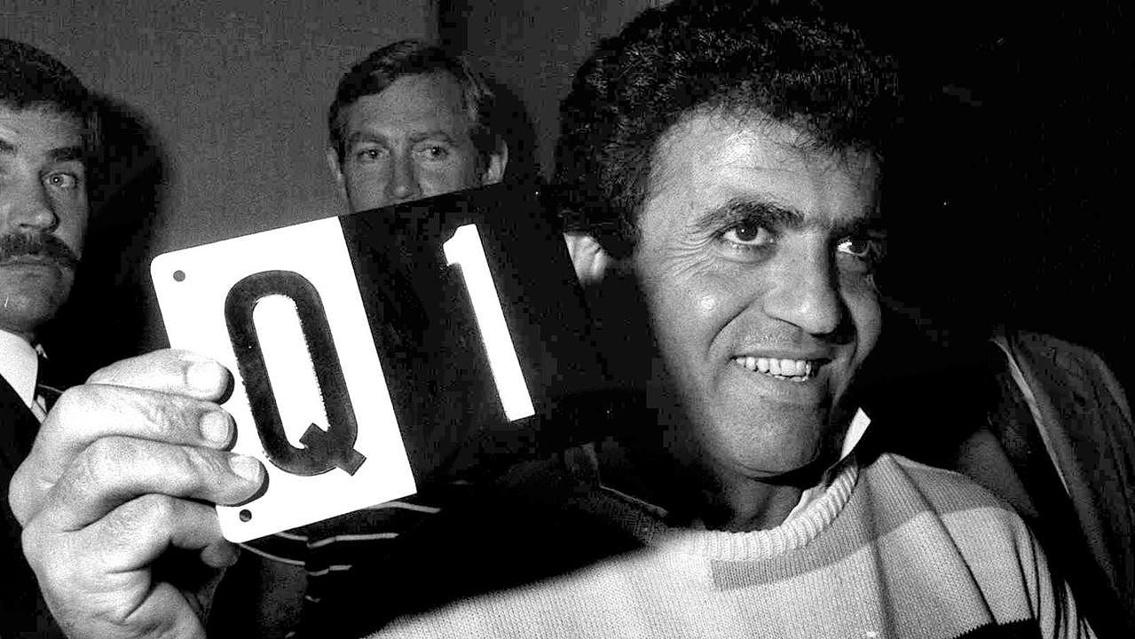 Stefan with the Q1 number plate when he bought it at auction in 1985.
