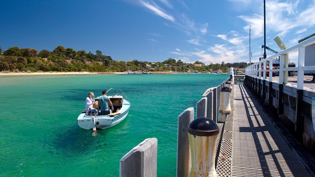 Sorrento pier on the Mornington Peninsula is a popular swimming spot. Picture: Visit Victoria