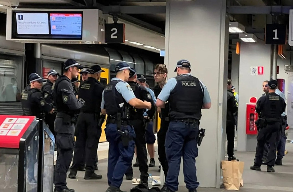 又有大批“黑衣人”在悉尼聚集，警方再次出动！州长警告：对法西斯零容忍（组图） - 6