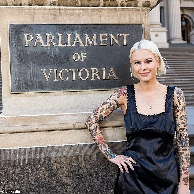 Ms Purcell is the youngest woman in any Australian parliament and the second youngest ever to be elected to Victoria's Legislative Council