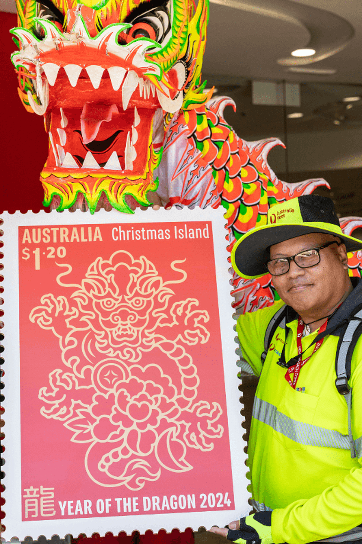 春节到来！澳洲邮政发行龙年纪念邮票，金龙配红底超精致，华人别错过...（组图） - 6