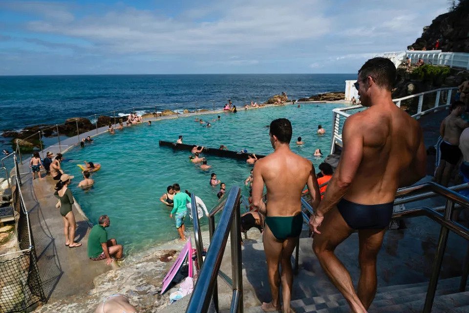 Sydneysiders have been keen to beat the heat in January. Source: Getty