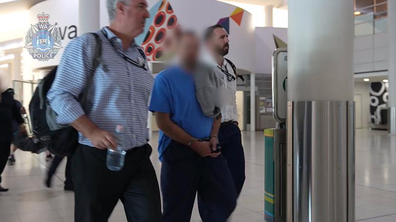 A Rockingham man has been extradited to WA after allegedly removing his electronic monitoring bracelet and flying to Victoria.