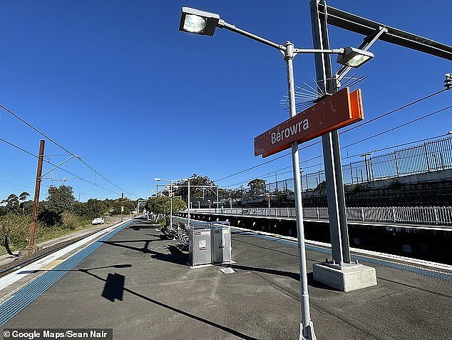 Emergency services were called to Berowra Railway Station (pictured), in Sydney's north