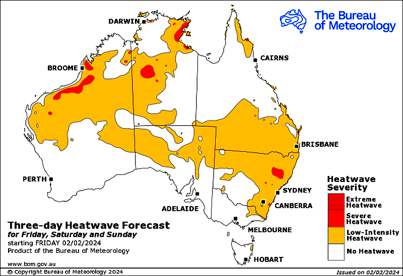 又一轮热浪来袭！全澳各地都将受影响，多地突破35度（组图） - 2