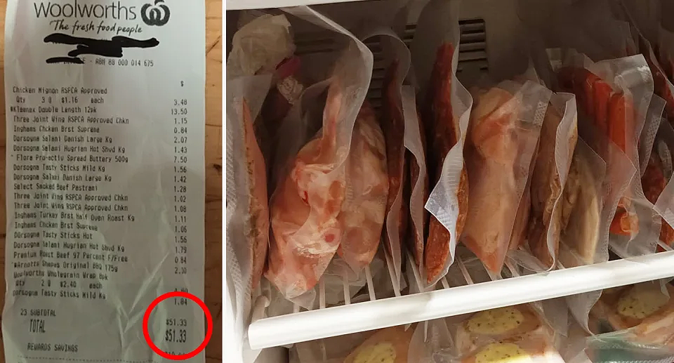 “中了头彩！” 澳男花$51在Woolies买下23件商品，各种肉类不到$4，最贵的竟是...（图） - 2