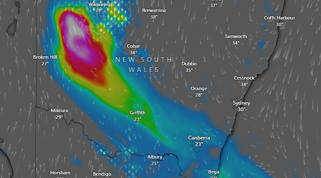 澳洲出现“水火两重天”！暴雨热浪齐登场，气象局发警告（组图） - 2