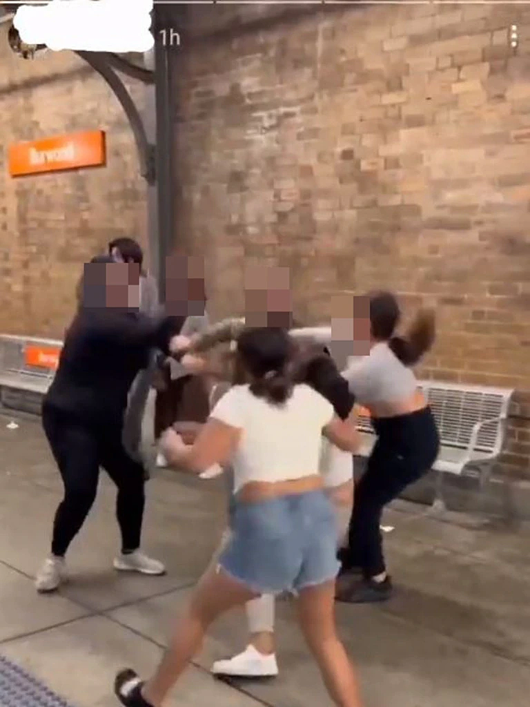 澳华人区火车站发生袭击事件！3女1男遭围殴，4名少女当场被捕（视频/组图） - 5