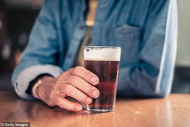 Hawkers' collapse comes just a week after a fresh round of beer taxes were introduced and increased the cost of a pint by 90 cents (stock image)