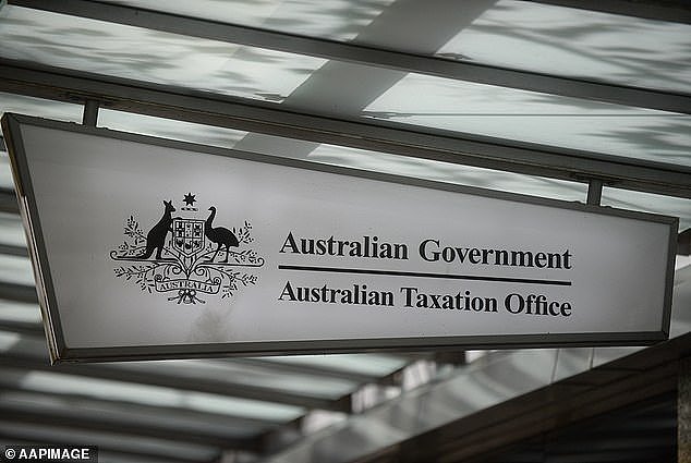Up to 150 Australian Taxation Office staff (pictured stock image of ATO office) have been involved in a social media scam to fraudulently obtain a massive $2billion