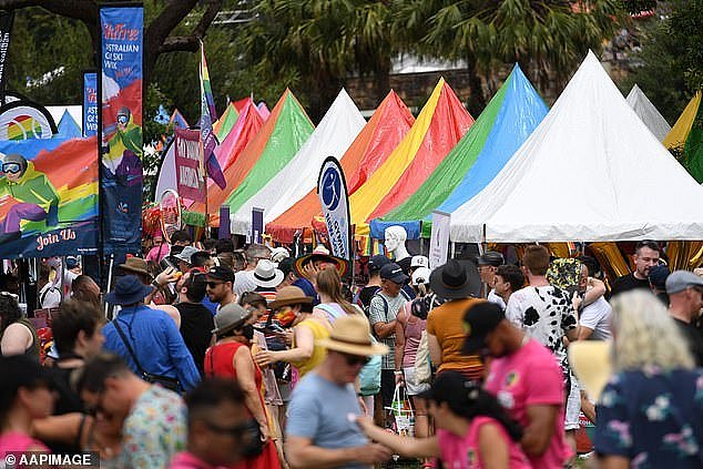 Fair Day attracts about 70,000 people every year and features numerous market stalls and musical performances during the day (pictured, Fair Day 2023)