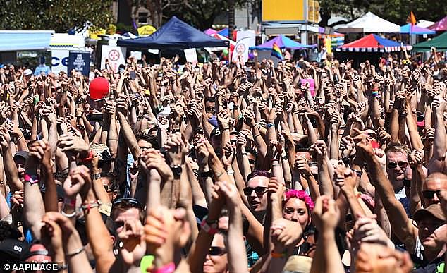 One of the most anticipated events during Sydney's Mardi Gras, Fair Day (pictured) has been cancelled after bonded asbestos was found in mulch in Victoria Park