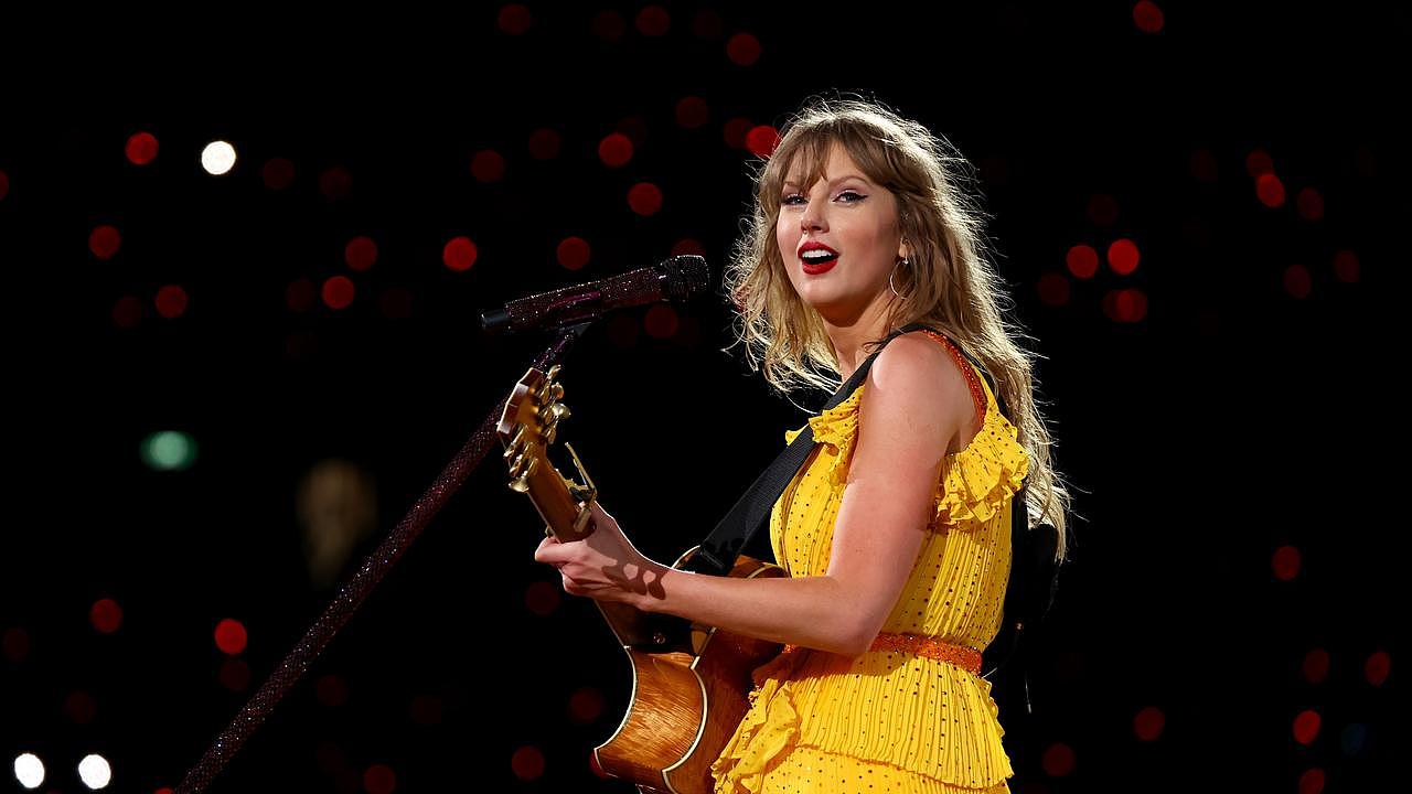 Taylor Swift performs at Melbourne Cricket Ground. Picture: Graham Denholm/TAS24/Getty Images for TAS Rights Management
