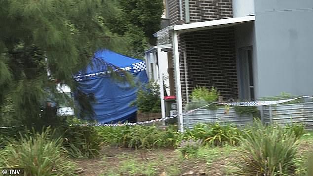 Multiple crime scenes have been created in Sydney's west, including at this address in Baulkham Hills (pictured)