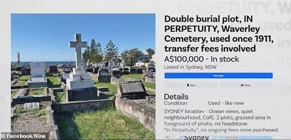 悉尼惊现天价海景墓地，要价高达6位数！网友：简直荒谬（组图） - 2