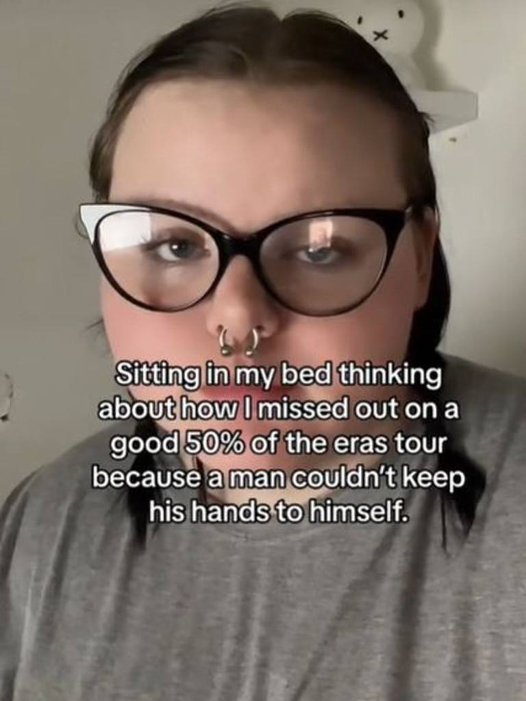She's been sharing her experience online. Picture: TikTok/moonnciara