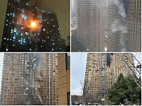 “30楼客厅填满浓烟，明火烧到隔壁”，南京居民楼火灾亲历者讲述惊魂一刻！（组图）