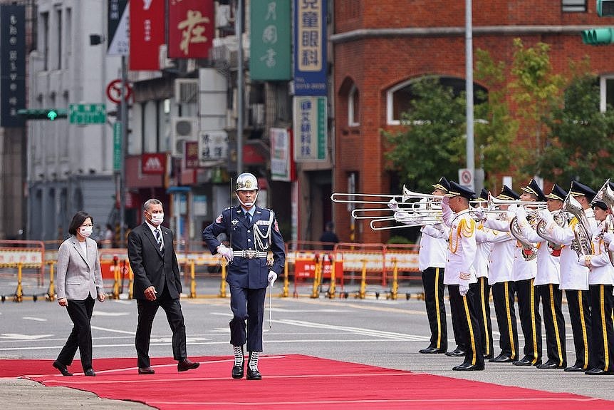 图瓦卢前总理访台