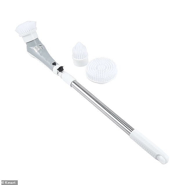 It comes with three brush head variations - a flat brush, corner brush and cambered brush