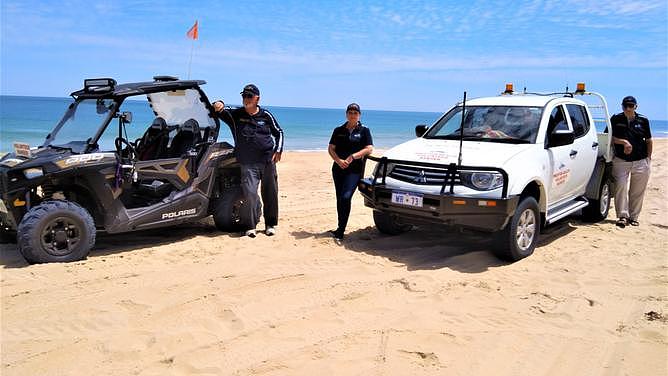 File photo: Preston Beach Volunteer Rangers.