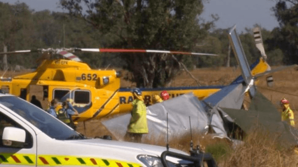 西澳发生坠机事件，68岁飞行员重伤身亡（图） - 2