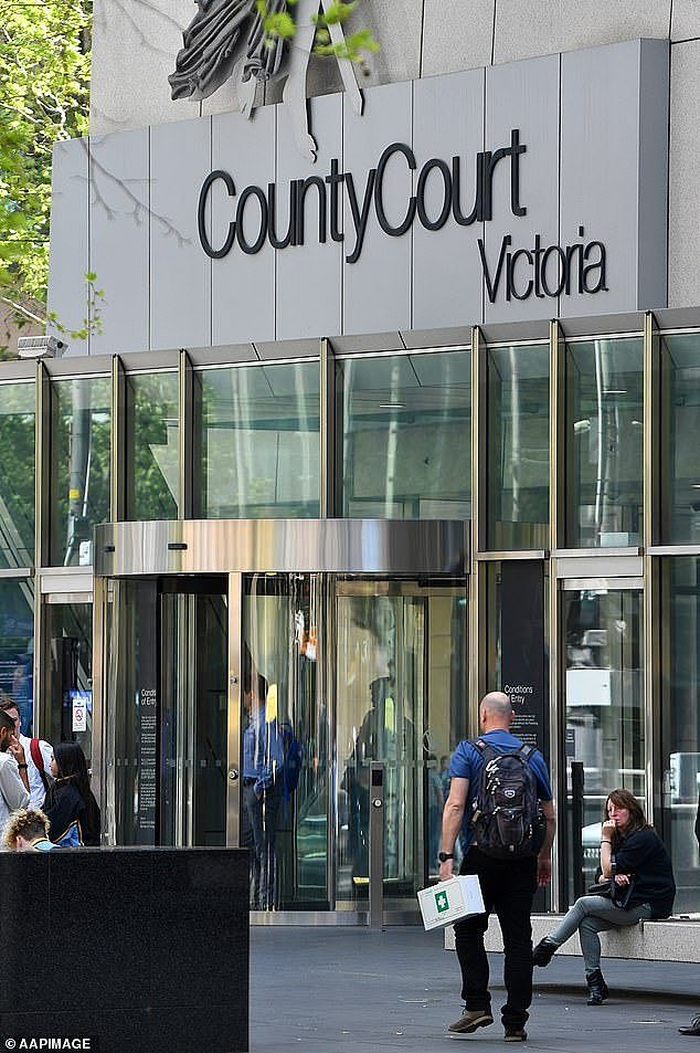 In May last year, the man pleaded guilty in the County Court of Victoria (pictured) to sexual penetration of sibling or half-sibling and was sentenced to 6 months’ imprisonment