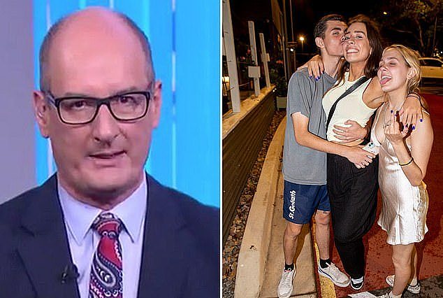 Former Sunrise host David Koch (pictured left) has written a 'love letter' to landlords. Young renters are pictured right