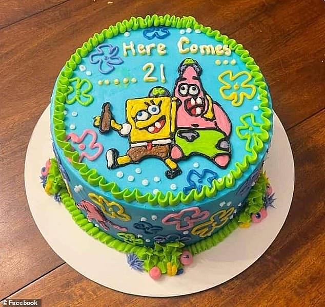 While the baker made a valiant attempt to recreate the original cartoons, the icing rendition looked disproportionate and 'terrifying'