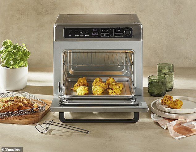 Home cooks can cook up a storm after snatching up the Air Fryer Oven for $129, set of three pots for $49.99 and knives from $6.99