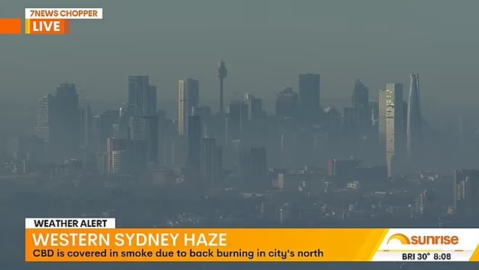 悉尼多地遭遇“十面霾伏”！刺鼻浓烟致民众彻夜未眠，当局发布空气质量警告（组图） - 2