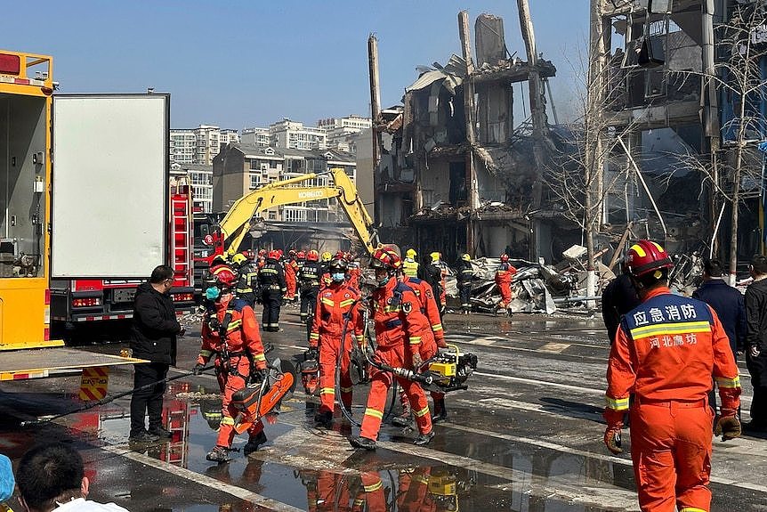 河北廊坊发生重大爆炸事件，目前证实7人丧生。