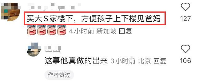 汪小菲宣布将在台湾买房，名字或写女友名下，网友建议买大S楼下（组图） - 11