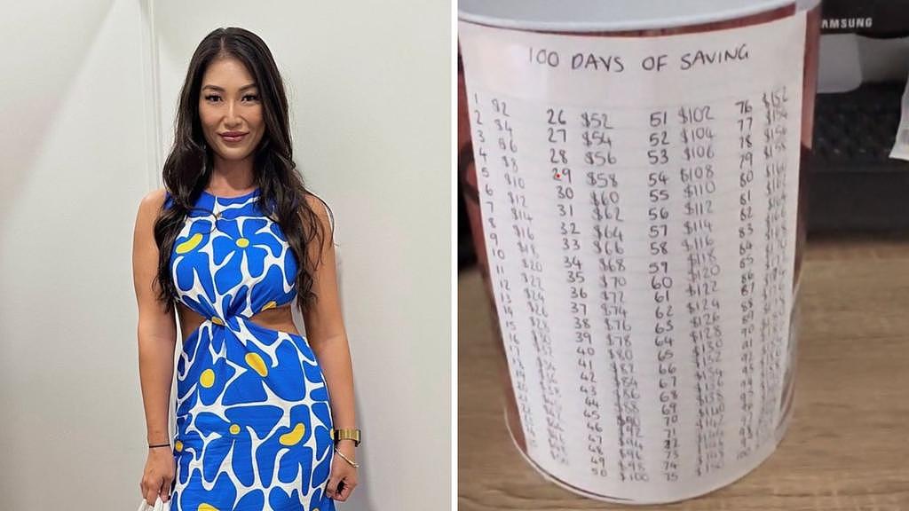 100天存下$1万！澳亚裔女子发起省钱挑战爆红，网友：我一年都没这个数（视频/图） - 2